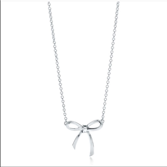 Sterling Silver Tiffany Co Bow Tie 